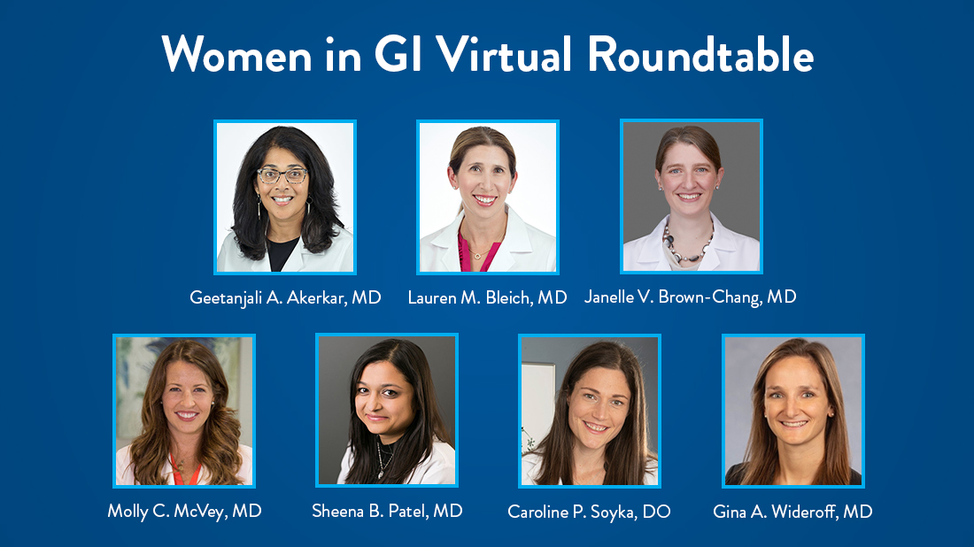 Women in GI Virtual Roundtable 2024 Speakers
